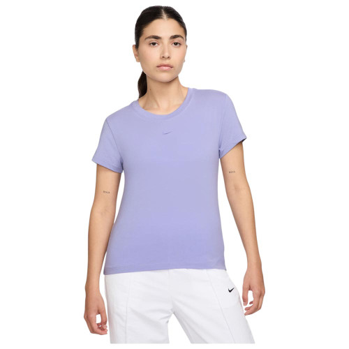 Nike Γυναικεία κοντομάνικη μπλούζα Sportswear Chill Knit Cropped T-Shirt